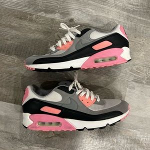 Mens Nike Air Max 90 “Rose Pink” Size 11.5 Used Condition With Box